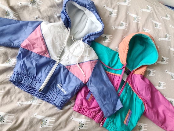 Colour block spring jackets