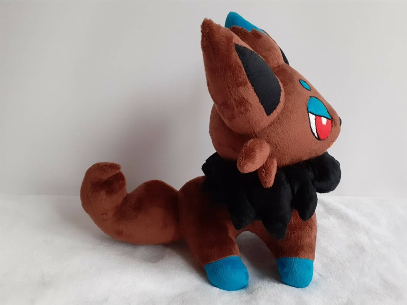 Custom pokemon plush Shiny Zorua | Etsy