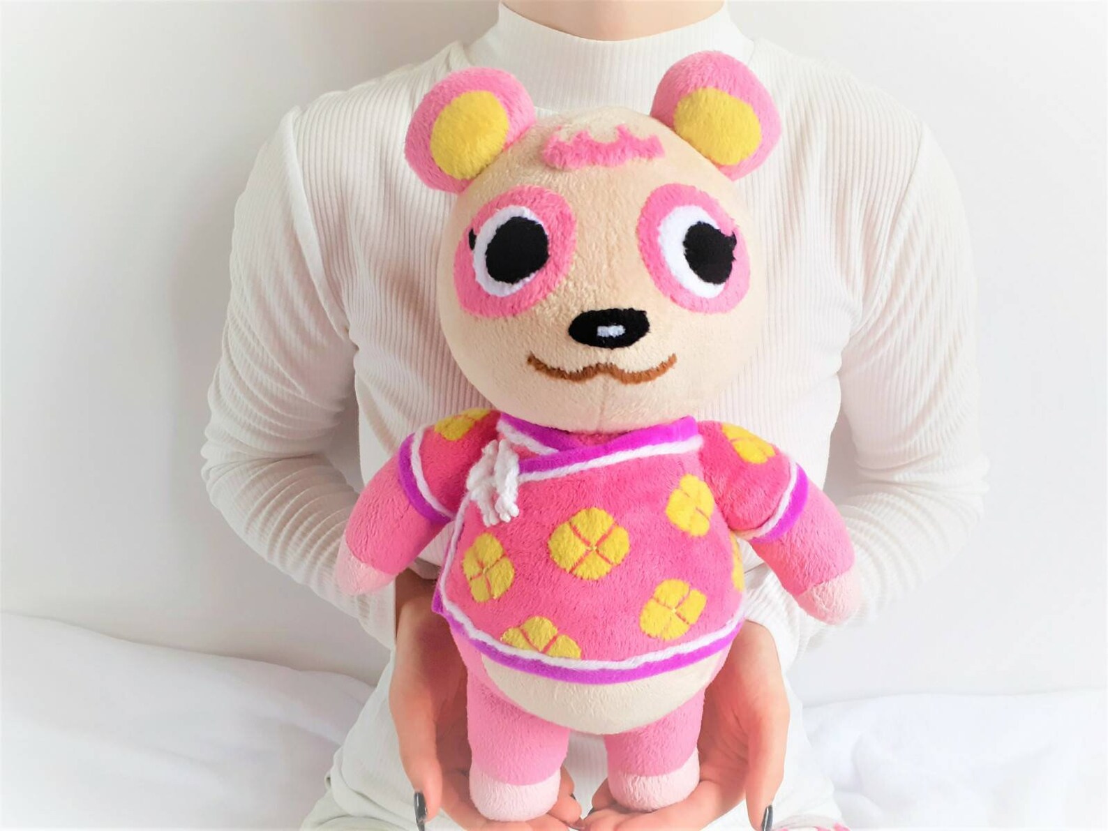 Custom Pinky plush ACNH toy Etsy