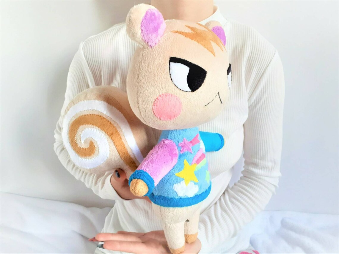 Custom Marshal Animal Crossing plush 12 inches Etsy