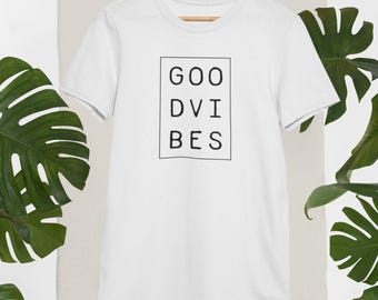 Good Vibes - T-Shirt, Good Vibes Only Shirt, Motivational Shirt, Men Women's  Tee, Gift for Him or Her, Good Vibes Tee