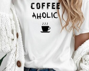 Camiseta para amantes del café / Camiseta adorable para quienes disfrutan del café / El regalo perfecto para los amantes del café