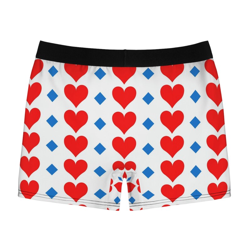 Hearts Men's Boxer Briefs, Mens Underwear, Boxers, Boyfriend Gifts Etsy