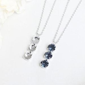 8.5mm 39ss | Three Setting | Pendant On Necklace Chain | Empty Cup Jewelry