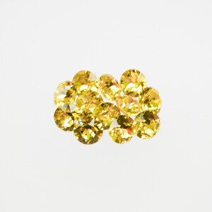 Light Topaz 39ss 8mm Swarovski 1088 Chaton | Multiple Pack Sizes Available