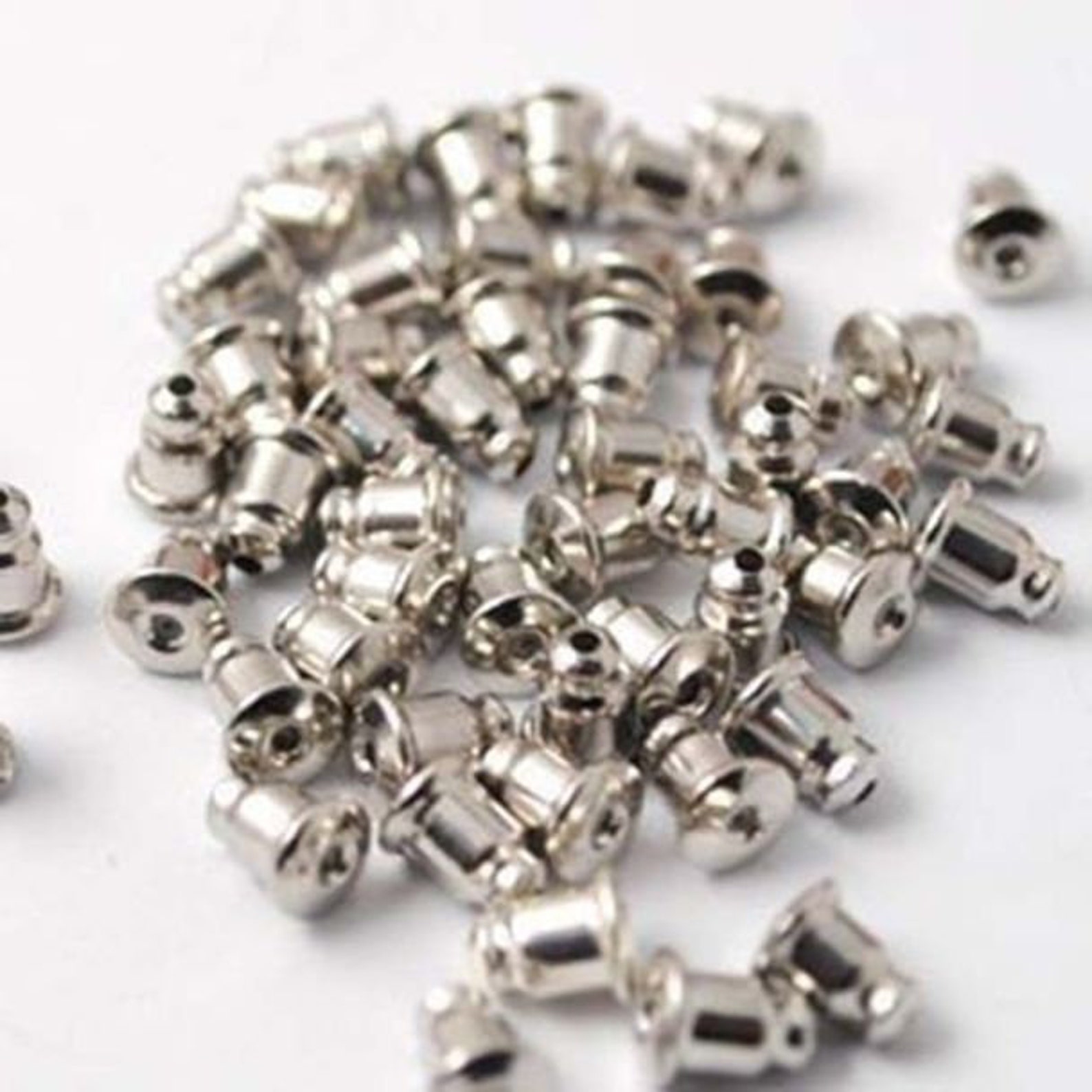 Bullet Clutch Earring Backs 500pcs Earrings Findings Earring Etsy