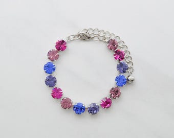 Maxima Crystal Bracelet- "Circus Party" Made in USA