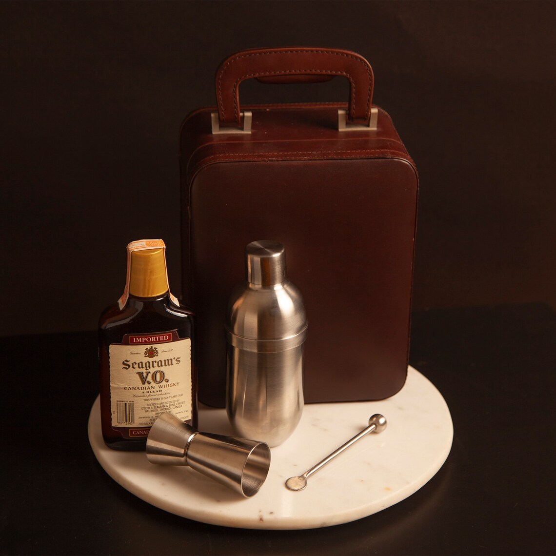 Pottery Barn Traveling Cocktail Set Etsy