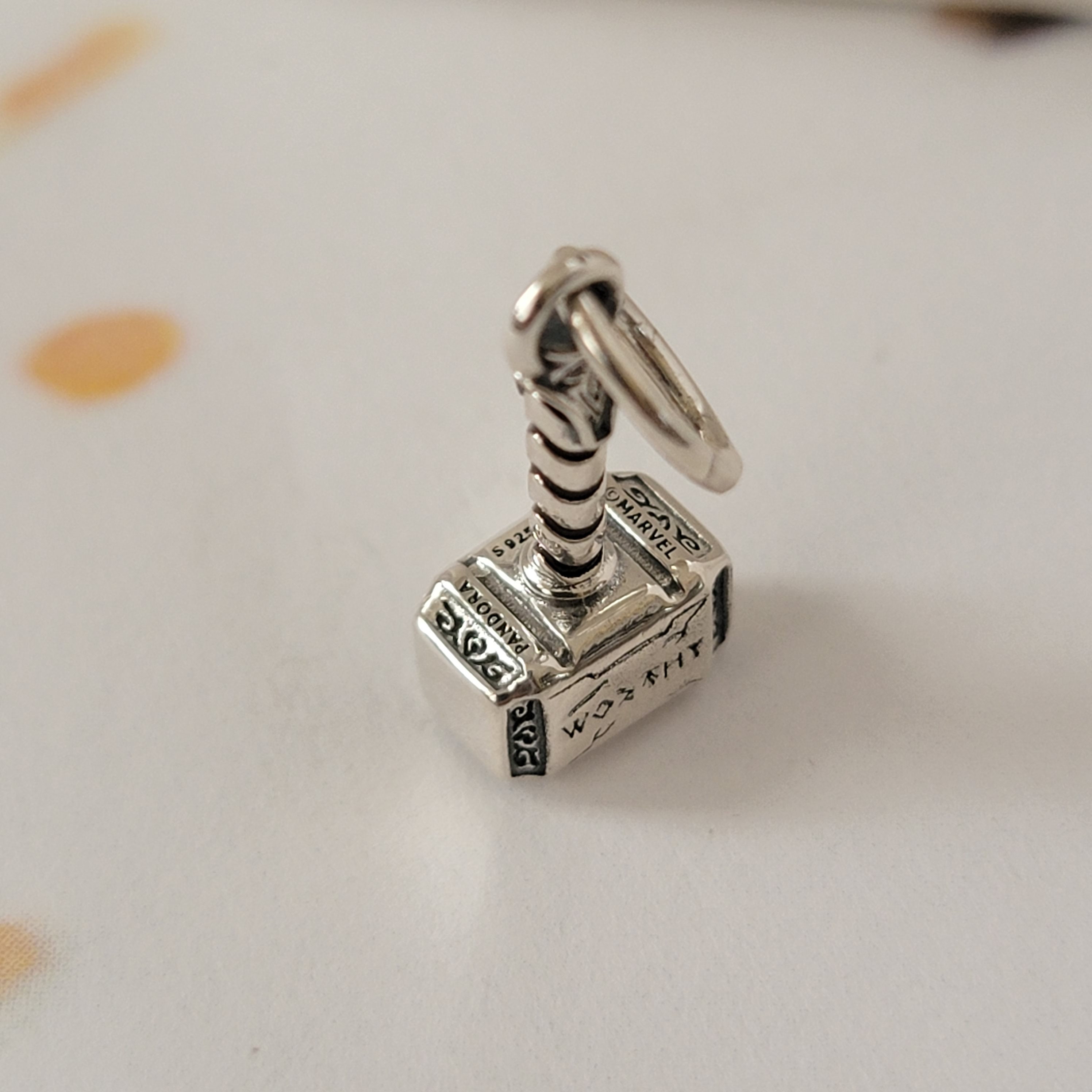 Thor's hammer 2024 pandora charm