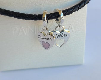 Authentic New Pandora Mother and Daughter Dangle  Charm Love s925 Beautiful Limited