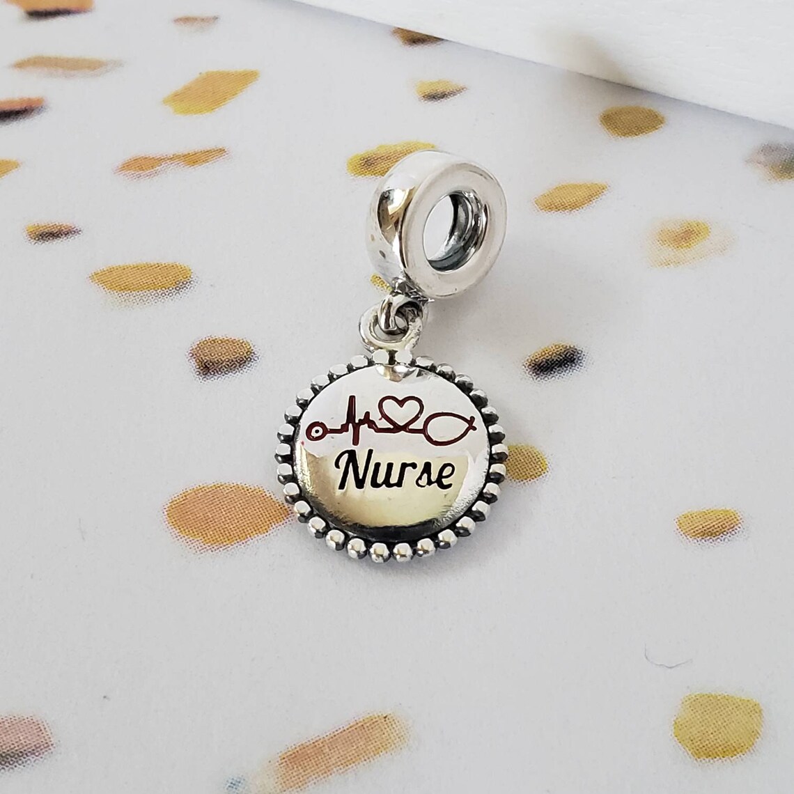 New Pandora Love Nurse Dangle Charm Etsy