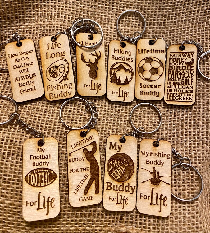 Fathers Day Keychain Set of 10 Ready Digital File Etsy