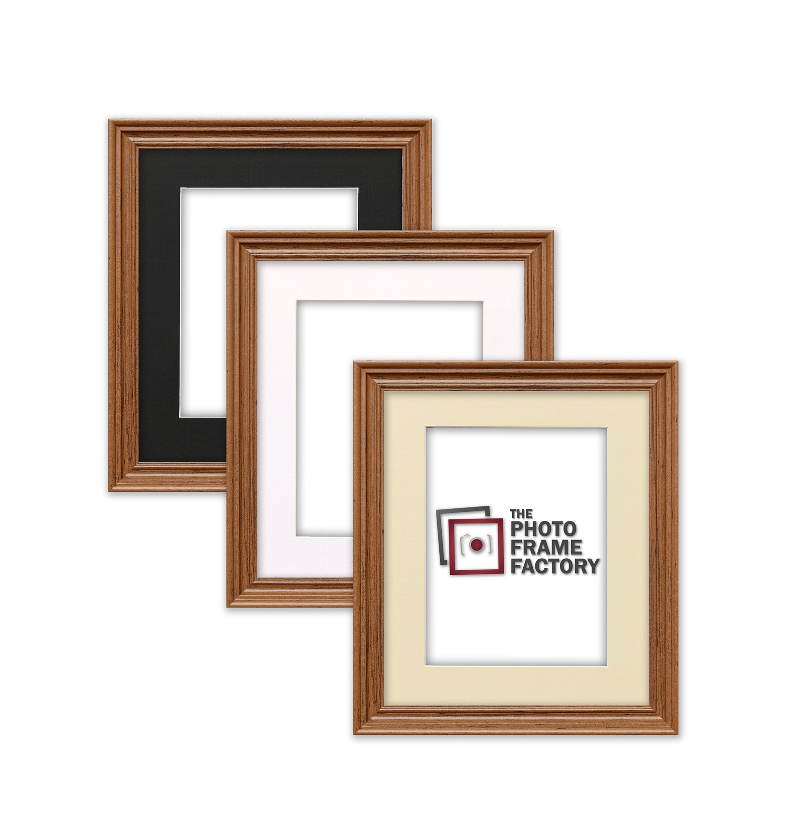 Swept Traditional Ornate Dark Oak Picture Photo Frames With Etsy
