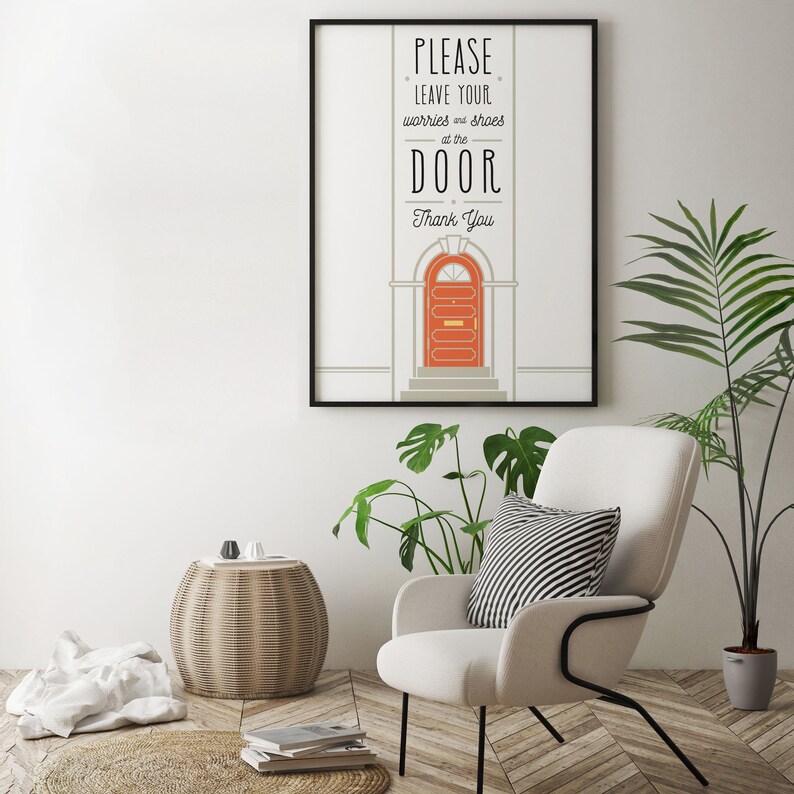 Remove Your Shoes Sign Poster Poster Home Entrance Quote Take Your Shoes Off Remove Shoes Poster Take Shoes Off Sign IP307 Funny Wall