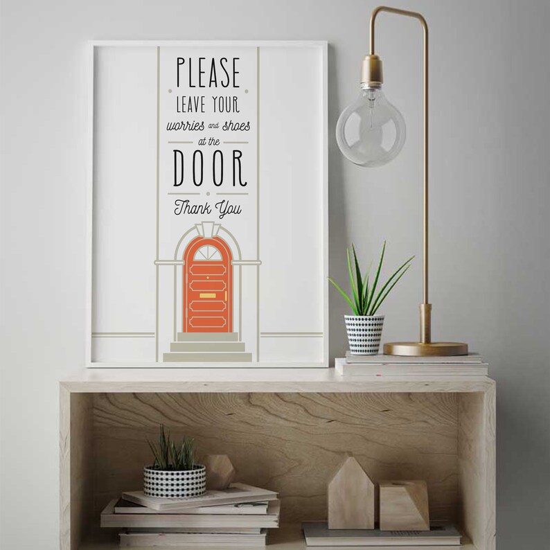 Remove Your Shoes Sign Poster Poster Home Entrance Quote Take Your Shoes Off Remove Shoes Poster Take Shoes Off Sign IP307 Funny Wall