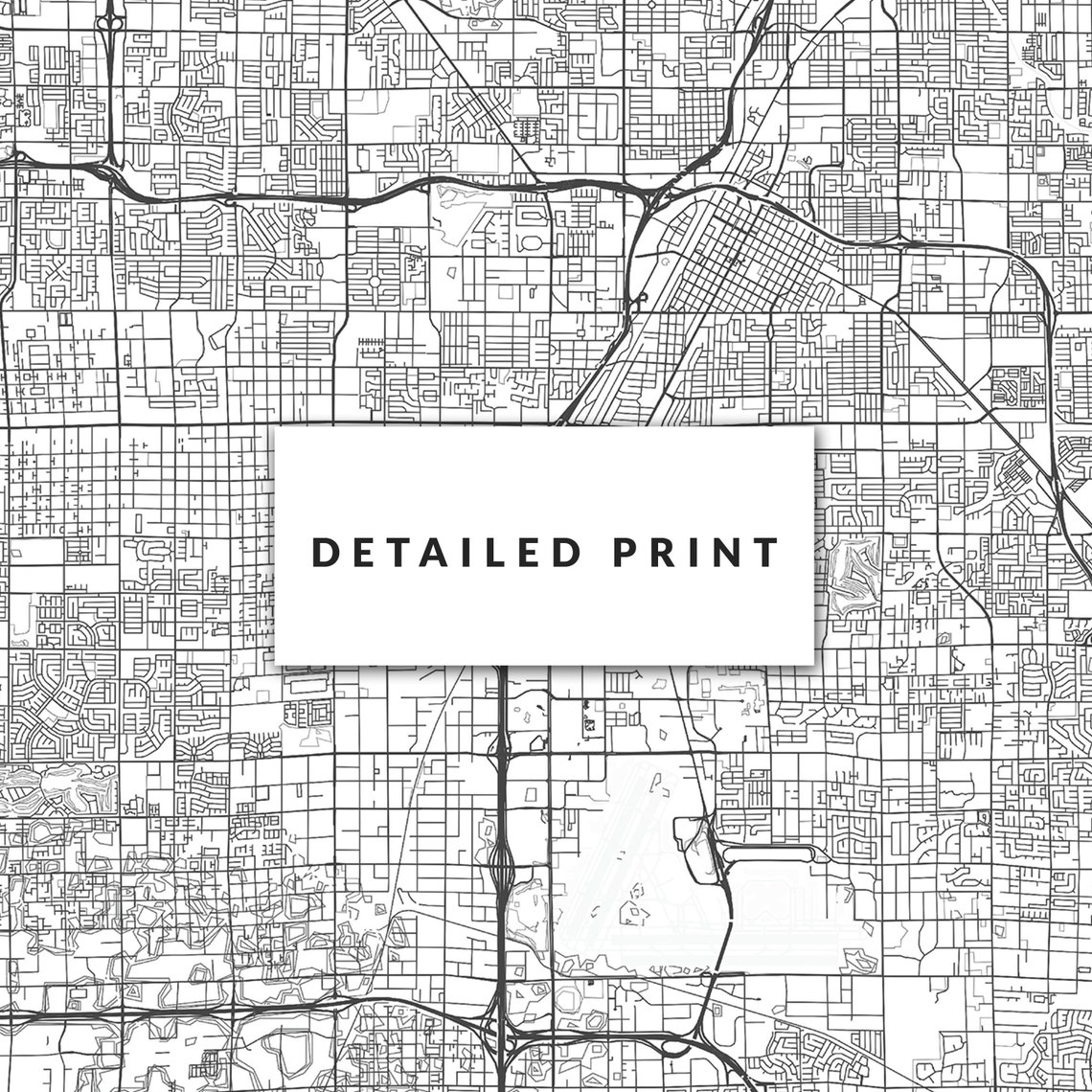 las-vegas-map-print-minimalistic-wall-art-poster-city-maps-etsy