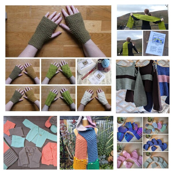 Beginners Knitting Patterns Etsy UK