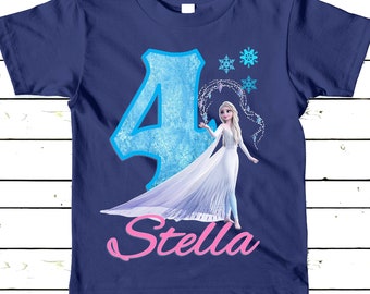 Frozen 2 Birthday Shirt - Elsa Birthday Shirt - Frozen Matching Family Shirts