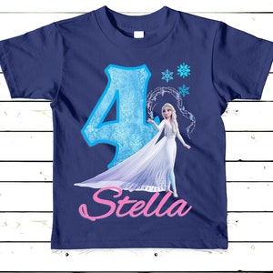 Frozen 2 Birthday Shirt - Elsa Birthday Shirt - Frozen Matching Family Shirts