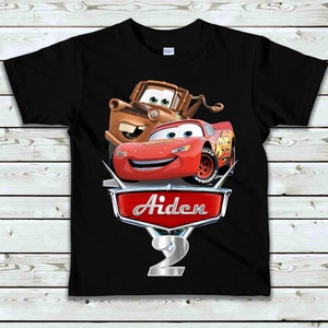 Disney Cars Birthday Shirt - Cars Birthday Shirt - Mcqueen Shirt