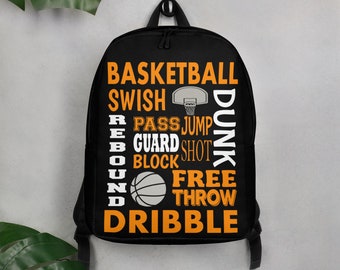 basketball themed backpacks
