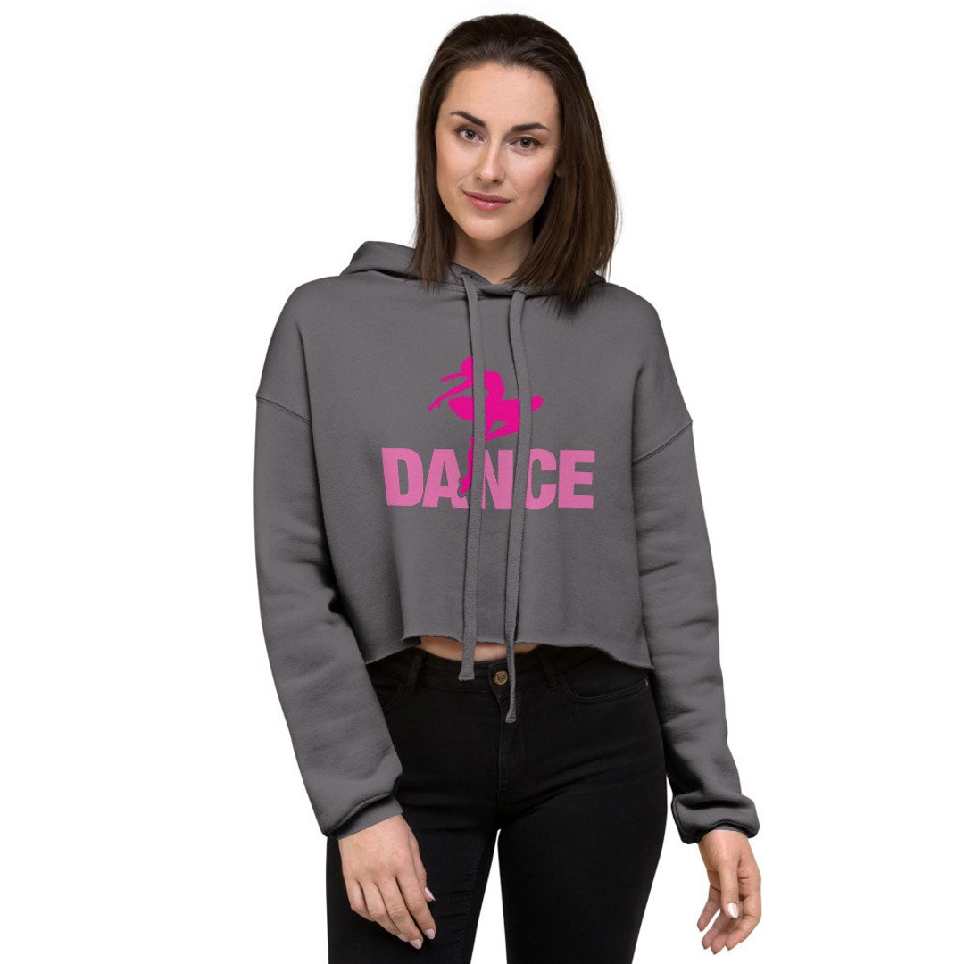Girl's Junior Dance Crop Hoodie Sweatshirt - Etsy
