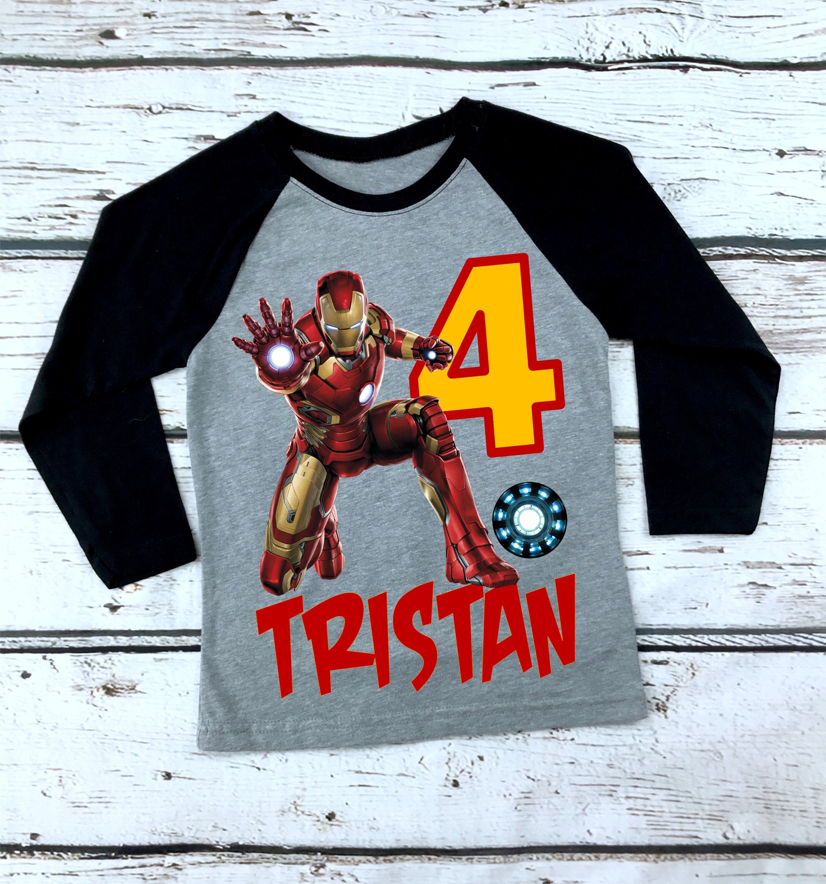 Ironman Kids Shirt - Etsy