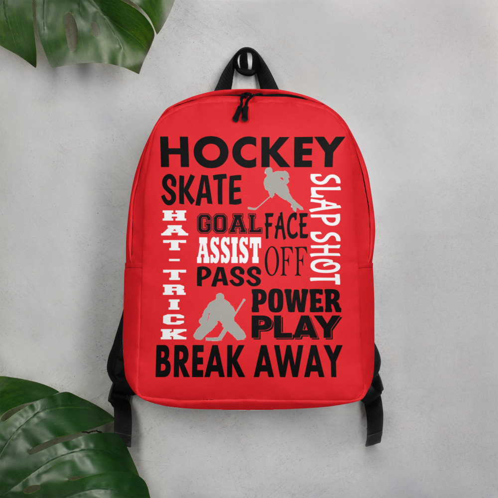 Hockey Backpack for School Etsy