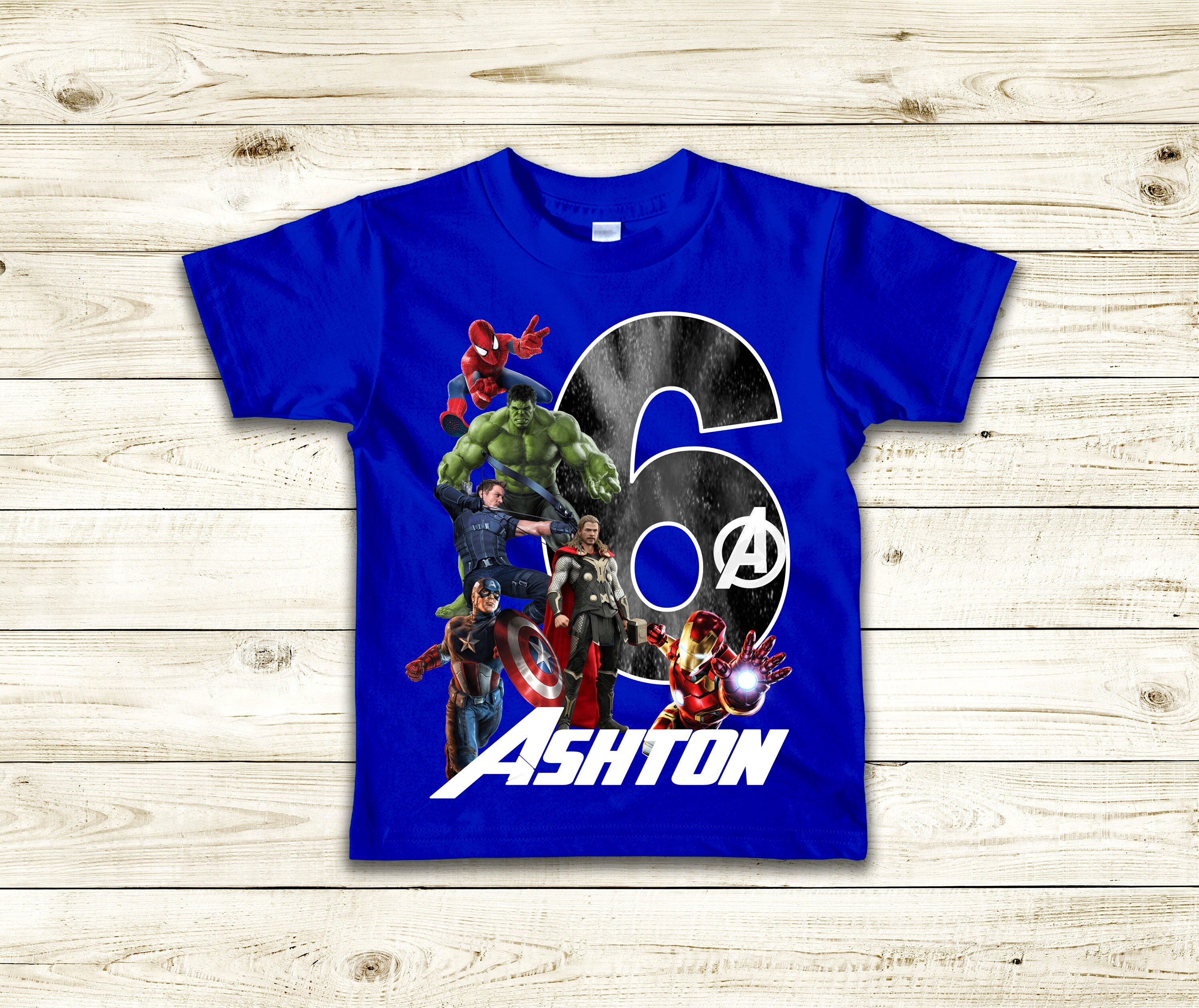 Avengers Birthday Shirt
