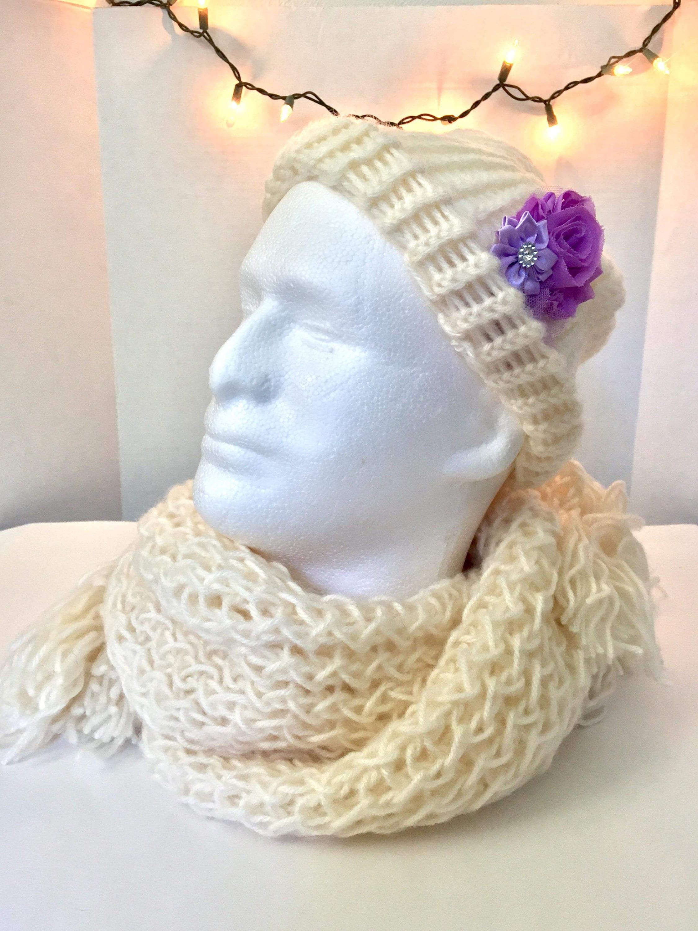 Scarf and Hat Set Etsy