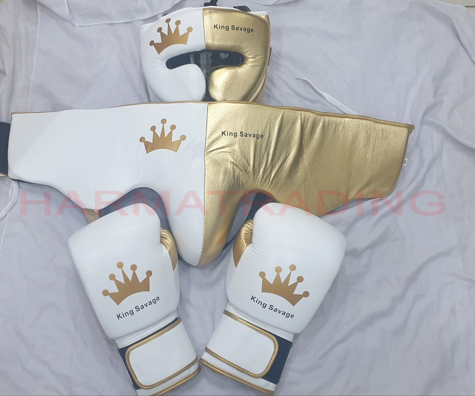 New customized logo leather boxing gloves set with any custom Etsy