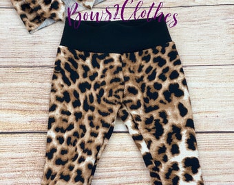 baby animal leggings
