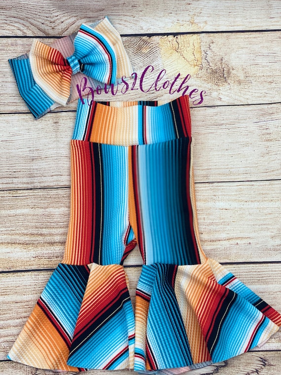 serape bell bottoms