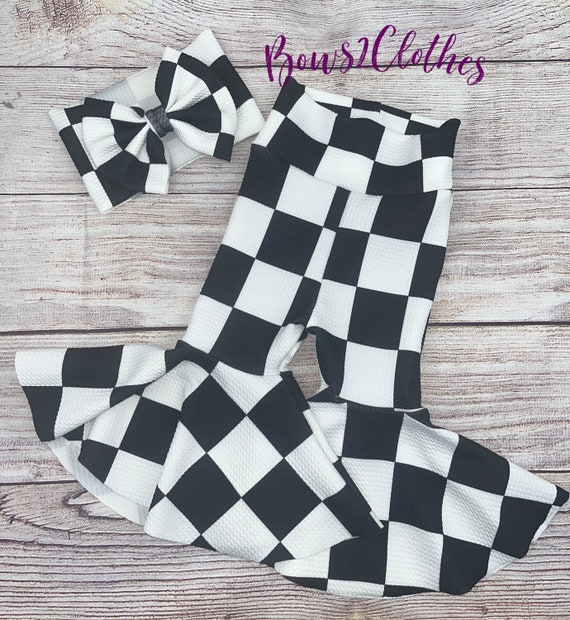 bel&bow】checkerboard overall / 4y bel&bow Checkerboard Overall 1y