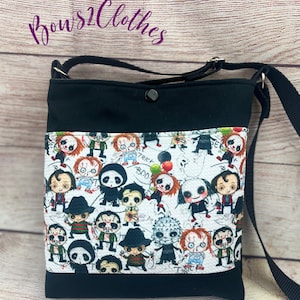 Halloween Horror Crossbody/ Messenger Purse
