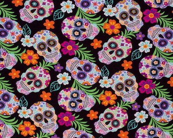 1 or 2ply 12"x11"  Reusable Paper Floral Skeleton, Cloth Napkins / Cloth Cotton Flannel Napkins /Washable Reusable Paper Towels Lan Craft US
