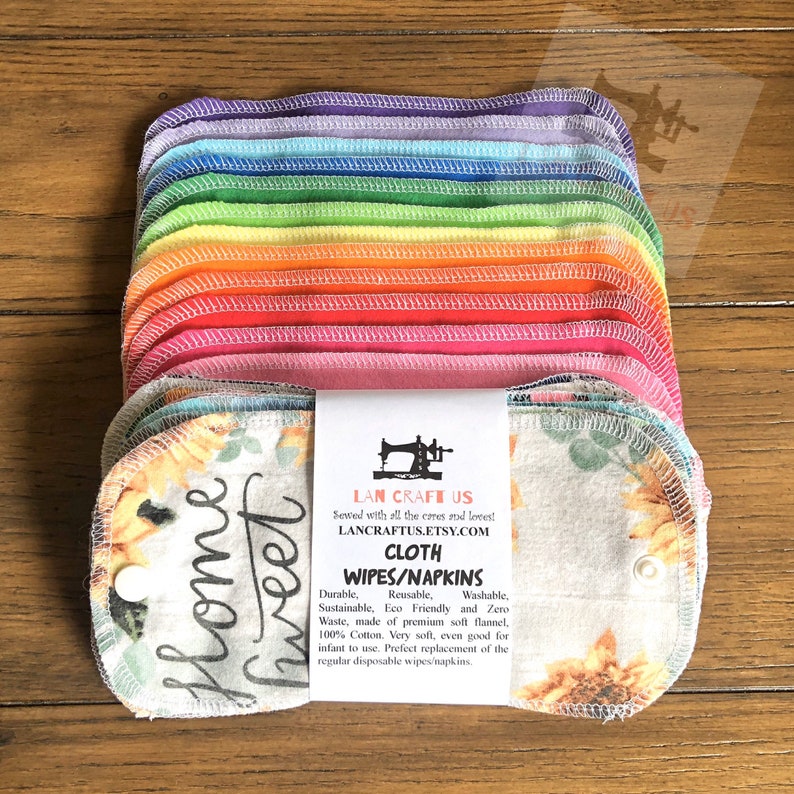 Family Cloth wipes via LanCraftUS