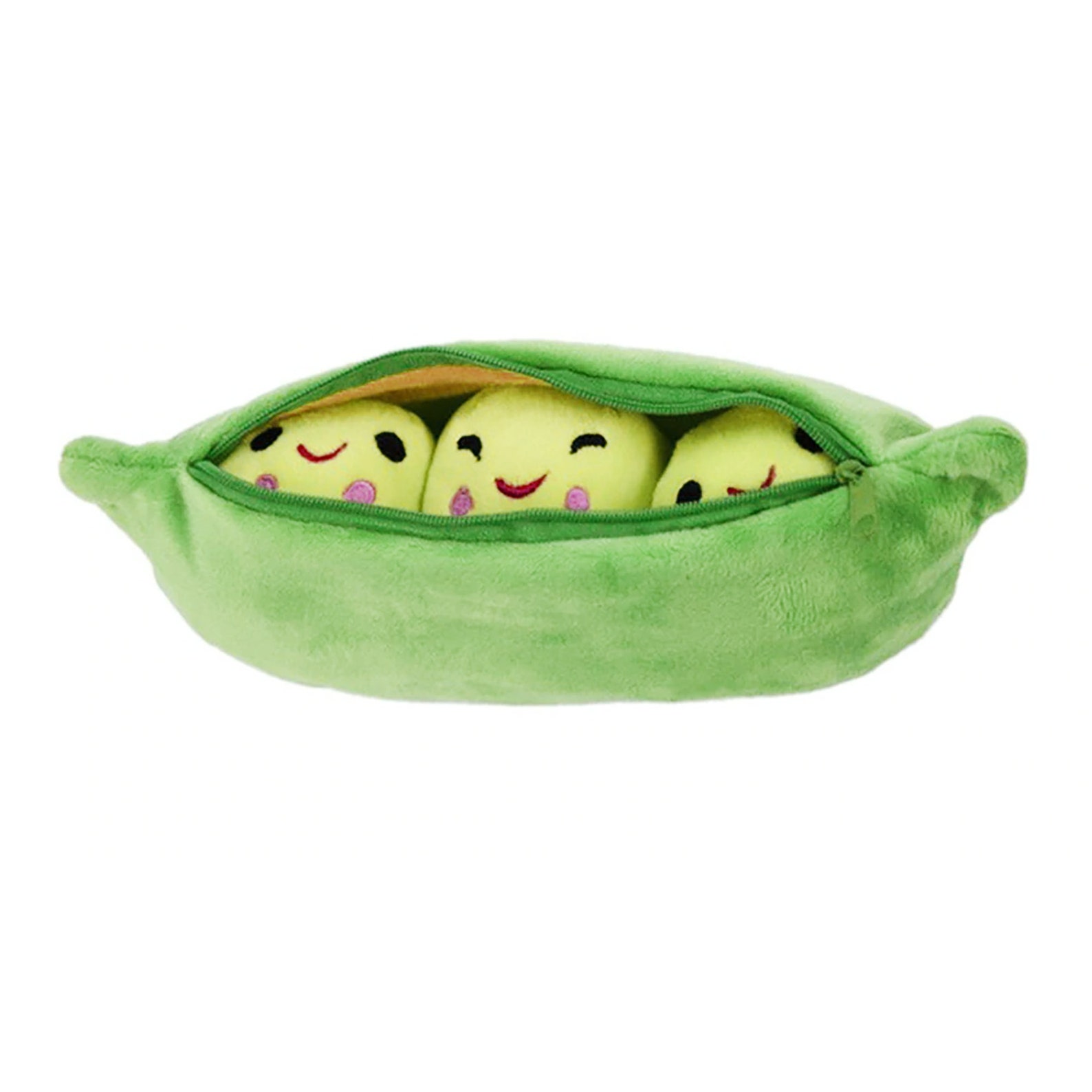Edamame Plush 3 Hidden Emoji Peas In a Pod Toy Plushies For Etsy