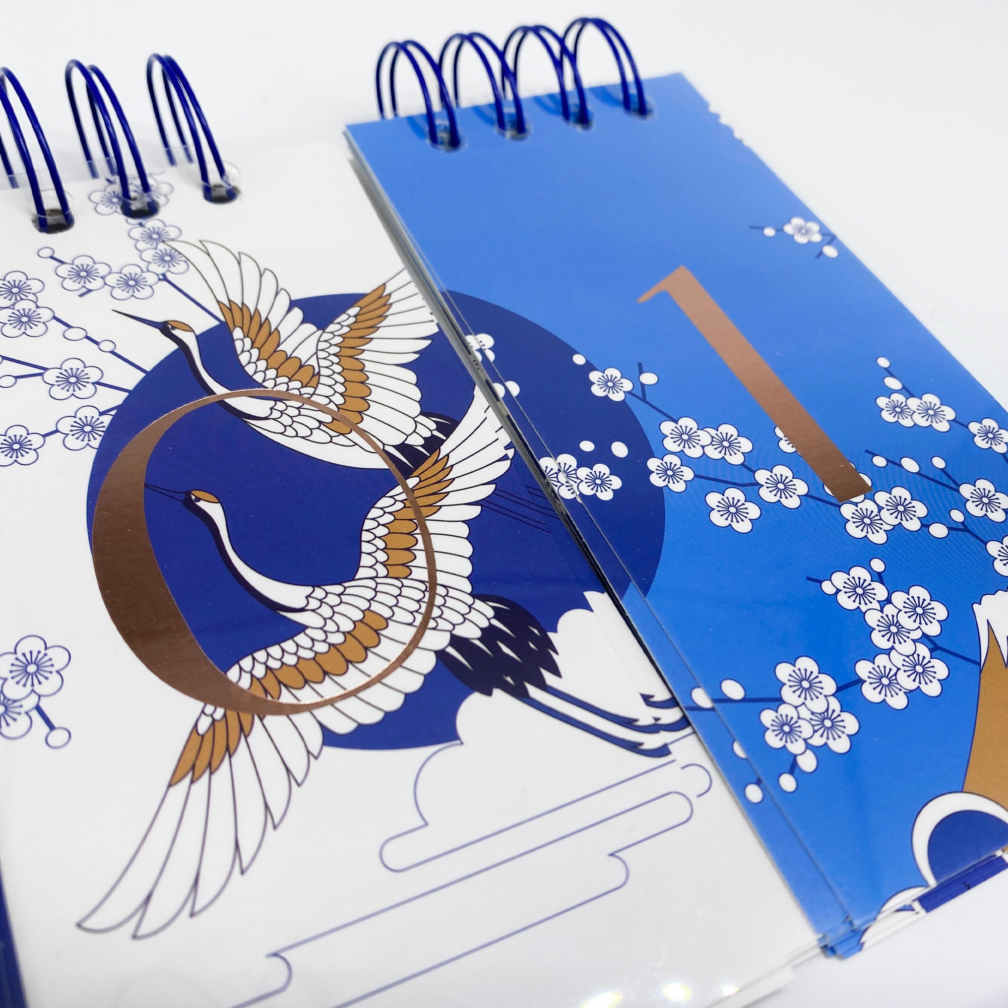 Japanese Style Oriental Desk Calendar Etsy UK