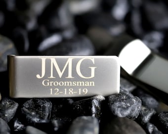 Groomsmen Money Clip, Groomsmen Proposal Gift, Groomsmen Gift Money Clip, Metal Money Clip for Men, Cheap Groomsmen Gift, Groomsman Gift