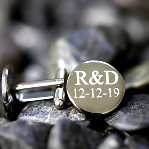 Personalized Cufflinks, Engraved Cufflinks, Custom Cufflinks, Cufflinks, Cufflinks for Groomsmen, Groomsman Cufflinks, Groomsman Gifts