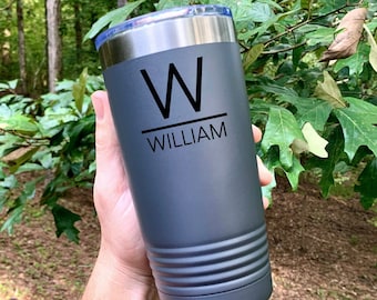 Groomsmen Tumblers, 20 oz Tumbler Personalized, Groomsmen Gifts, Bachelor Party Gift, Personalized Tumbler for Men, Gifts for Groomsmen