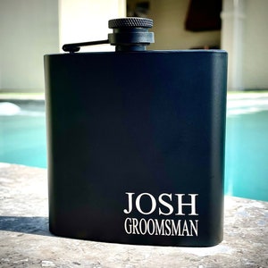 Groomsmen Flask, Personalized Flasks Groomsmen, Engraved Flask, Groomsmen Gift, Groomsmen Proposal, Groomsmen Gifts, Personalized Groomsmen