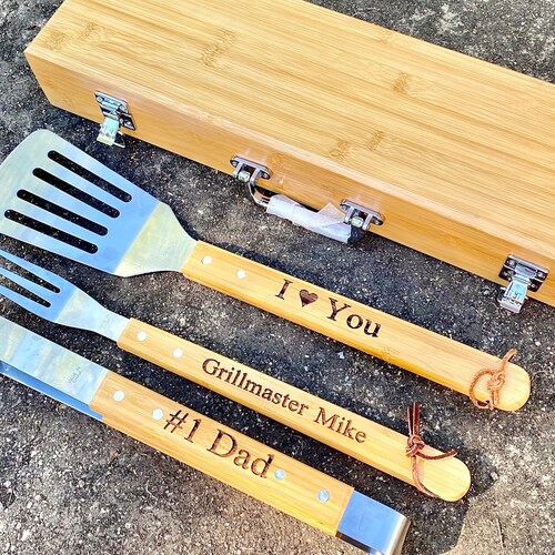 Personalized Grilling Gift for Men Grilling Tools Gift for Etsy