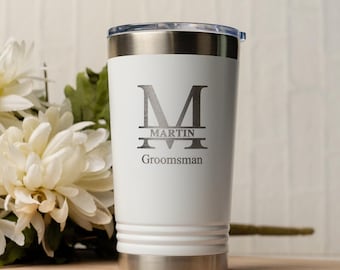 Groomsmen Tumblers, Personalized Tumblers for Groomsmen, Groomsmen Gifts, Gifts for Men, Christmas Gifts for Men, Birthday Gift for Him