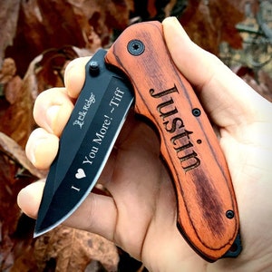 Groomsmen Gift, Groomsmen Knife, Groomsmen Proposal, Groomsman Knife, Groomsmen Gift Knife Engraved, Personalized Pocket Knife for Him