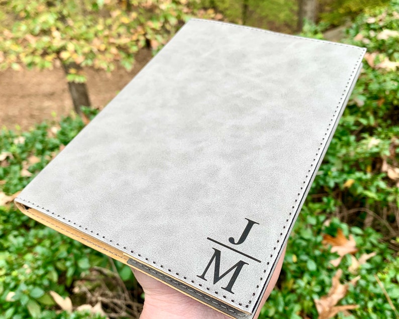 Engraved Leather Journal, Journal Personalized Leather, Personalized Journal, Personalized Notebook, Custom Leather Journal, Journal for Men image 3