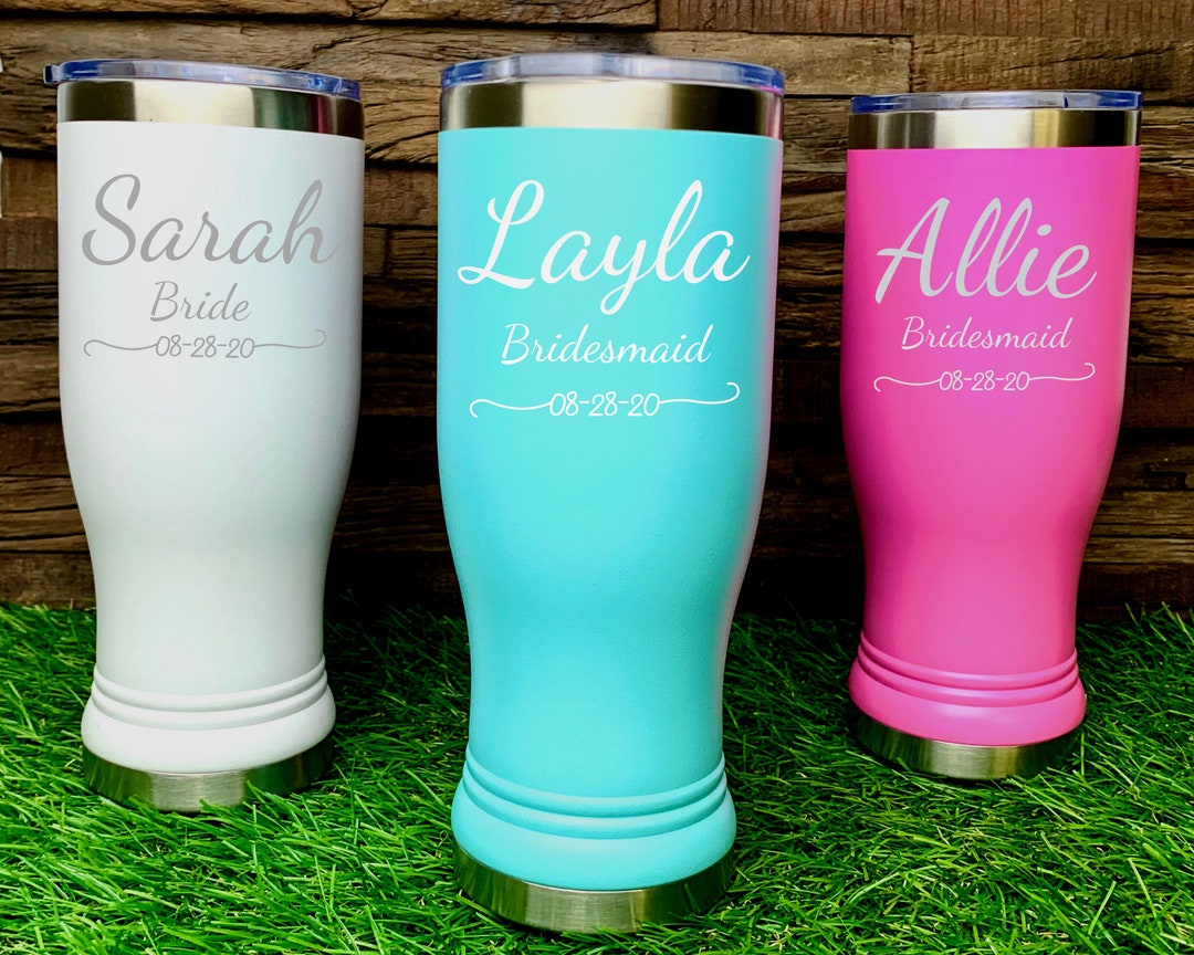 Bridesmaid tumblers sale