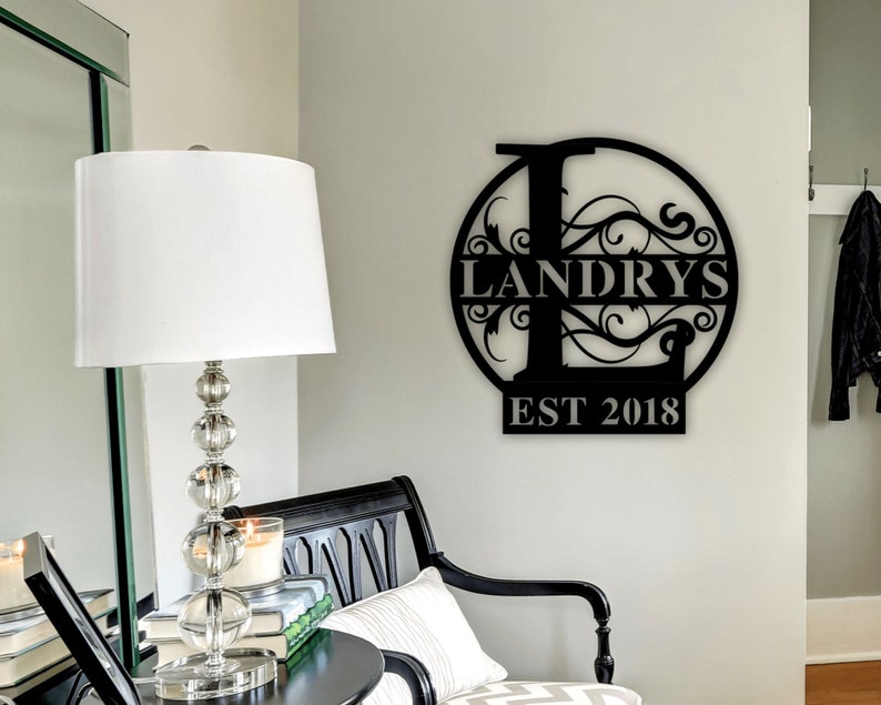 Personalized Metal Signs for Home Family Name Sign Metal - Etsy