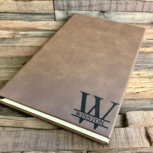 Journal Notebook, Journal for Men, Personalized Journal, Engraved Journal, Engraved Leather Journal, Custom Journal, Journal Personalized